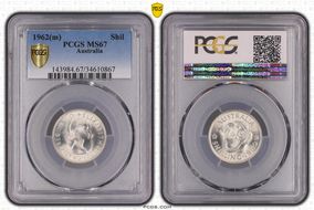 1962(m) Shil KM-59  Ag MS67