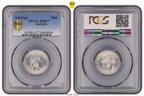 1962(m) Shil KM-59  Ag MS67