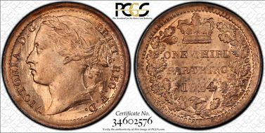 1884 1/3 Far S-3960 MS65RD