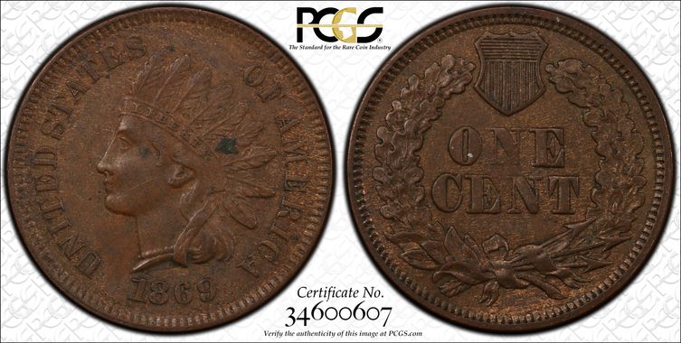 Cert 34600607 - Coin Image