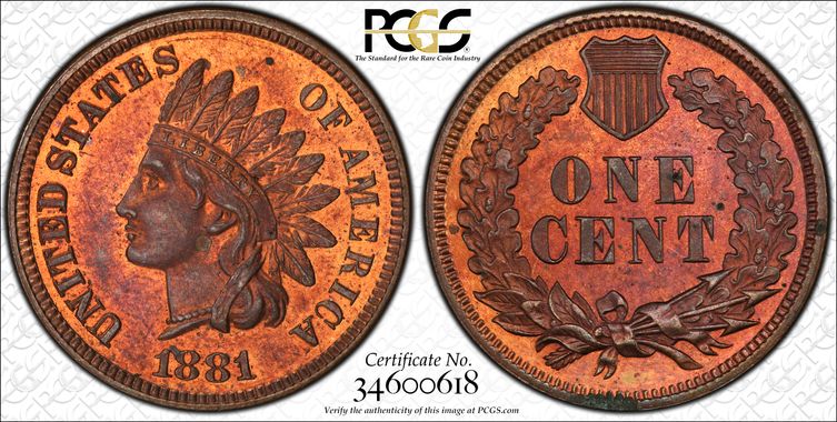 Cert 34600618 - Coin Image