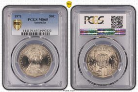 1971 50C MS65