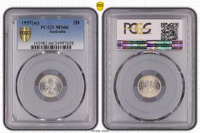 1957(m) 3D MS66