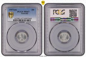 1957(m) 3D MS67