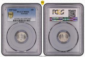 1957(m) 3D MS66