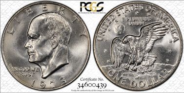 1973 $1 MS65