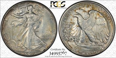 1946 50C DDR, FS-801 MS64