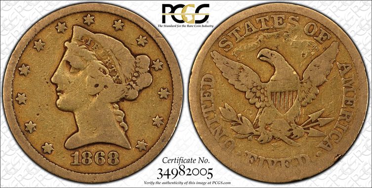 Cert 34982005 - Coin Image