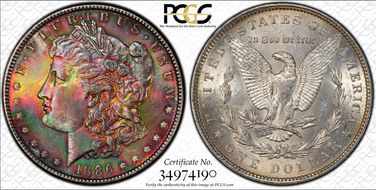 1886 $1 MS63