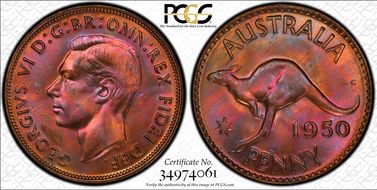 1950 (m) 1D KM-43 MS64RB