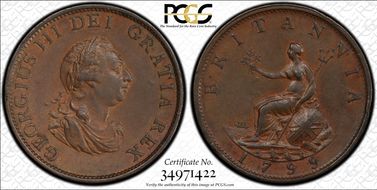 1799 1/2D S-3778 AU53BN