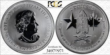 2015 $2 Devils Brigade MS68