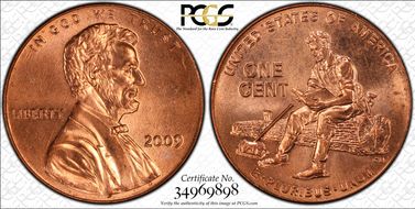 2009 1C Lincoln-Formative Years MS64RD