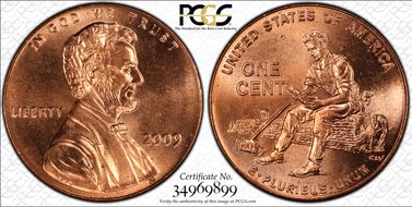 2009 1C Lincoln-Formative Years DDR, FS-805 MS65RD