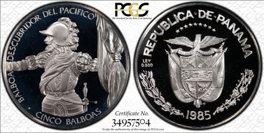 1985-FM 5 B Pacific Ocean Discovery PR67DCAM