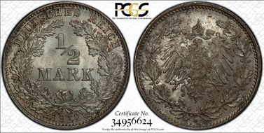 1912-D 1/2 Mk J-16 MS65