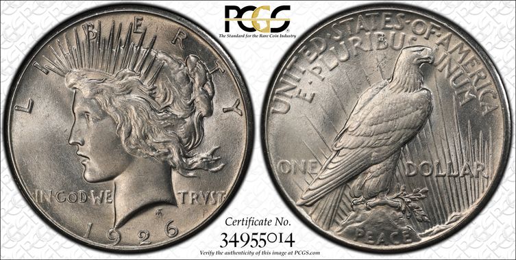 Cert 34955014 - Coin Image