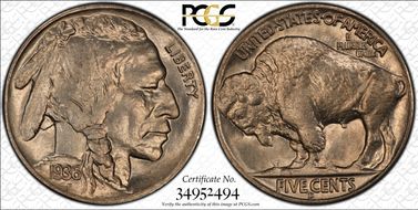 1936-D/D 5C RPM, FS-502 MS65