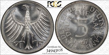 1967-G 5 Mk MS65
