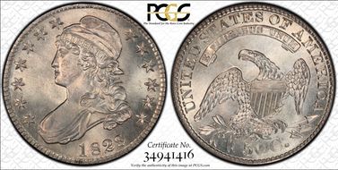 1829/7 50C O-101 MS65