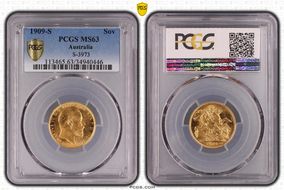 1909-S Sov S-3973 MS63