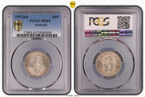 1957(m) Shil MS65