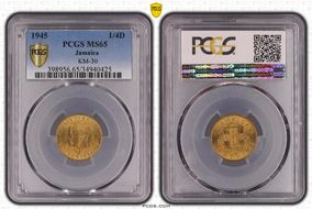 1945 1/4D KM-30 MS65