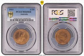 1911 1/2D MS65RB