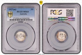 1927(m) 3D MS64
