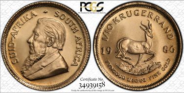 1986 1/10 KR MS68