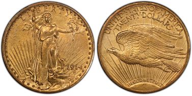 1914 $20 MS64