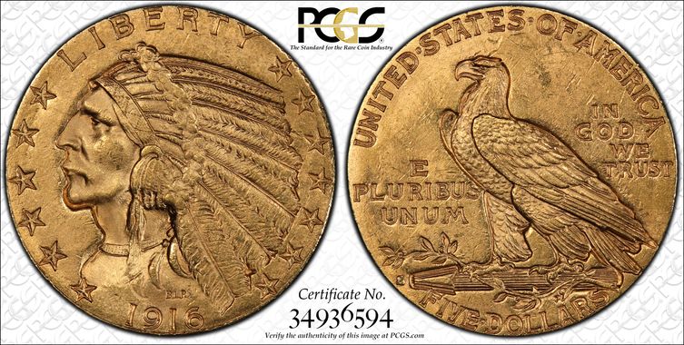 Cert 34936594 - Coin Image