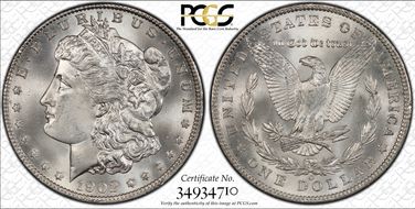 1902-O $1 MS66+