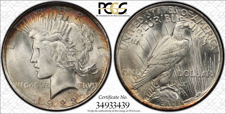 Cert 34933439 - Coin Image