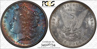 1888 $1 MS64+