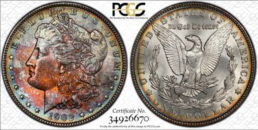 1902 $1 MS65