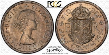 1964 1/2 Cr S-4145 MS63