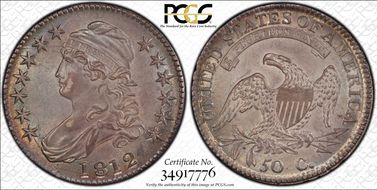 1812 50C O-105a MS61