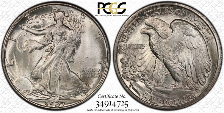 Cert 34914725 - Coin Image