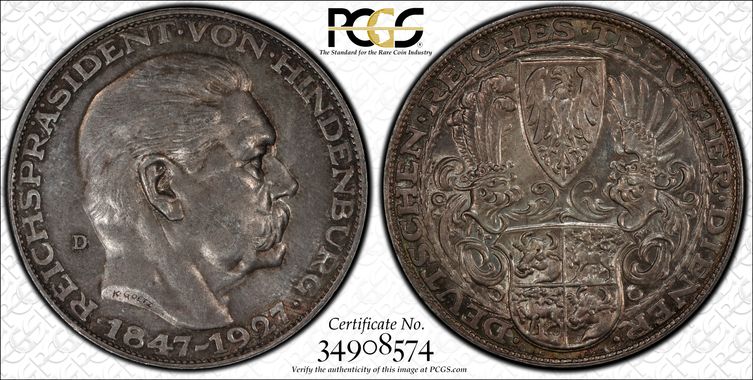 Cert 34908574 - Coin Image