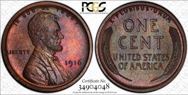 1916 1C PR66BN