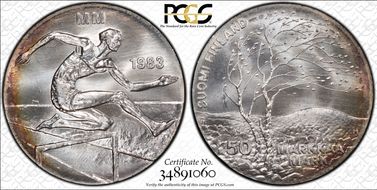 1983 K-M 50 Mar Hurdler MS67