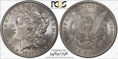 1882-O $1 MS65