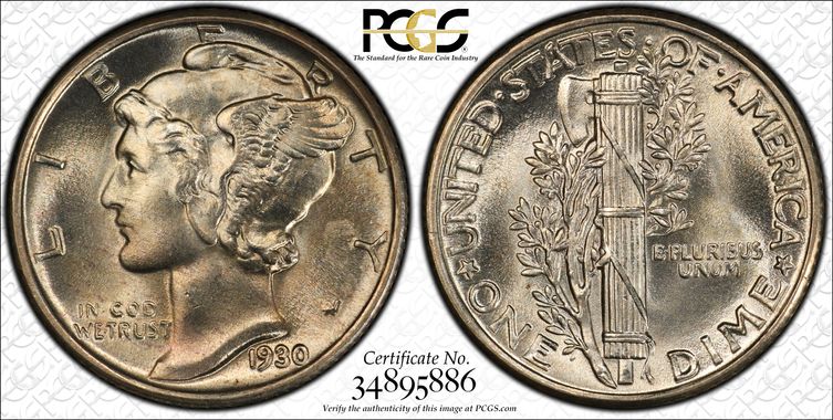 Cert 34895886 - Coin Image