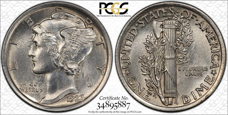 Cert 34895887 - Coin Image