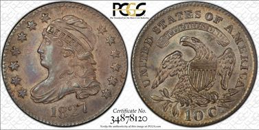 1827 10C JR-11 MS63