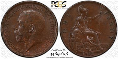 1912 1D S-4051 MS63BN