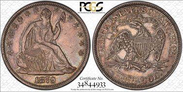 1879 50C XF45