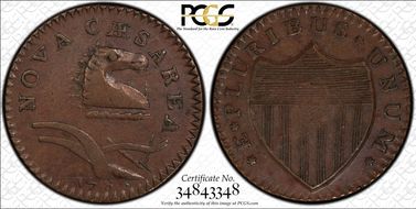 1786 NJ 1/2P Bridle AU55BN