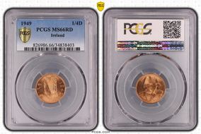 1949 1/4D MS66RD